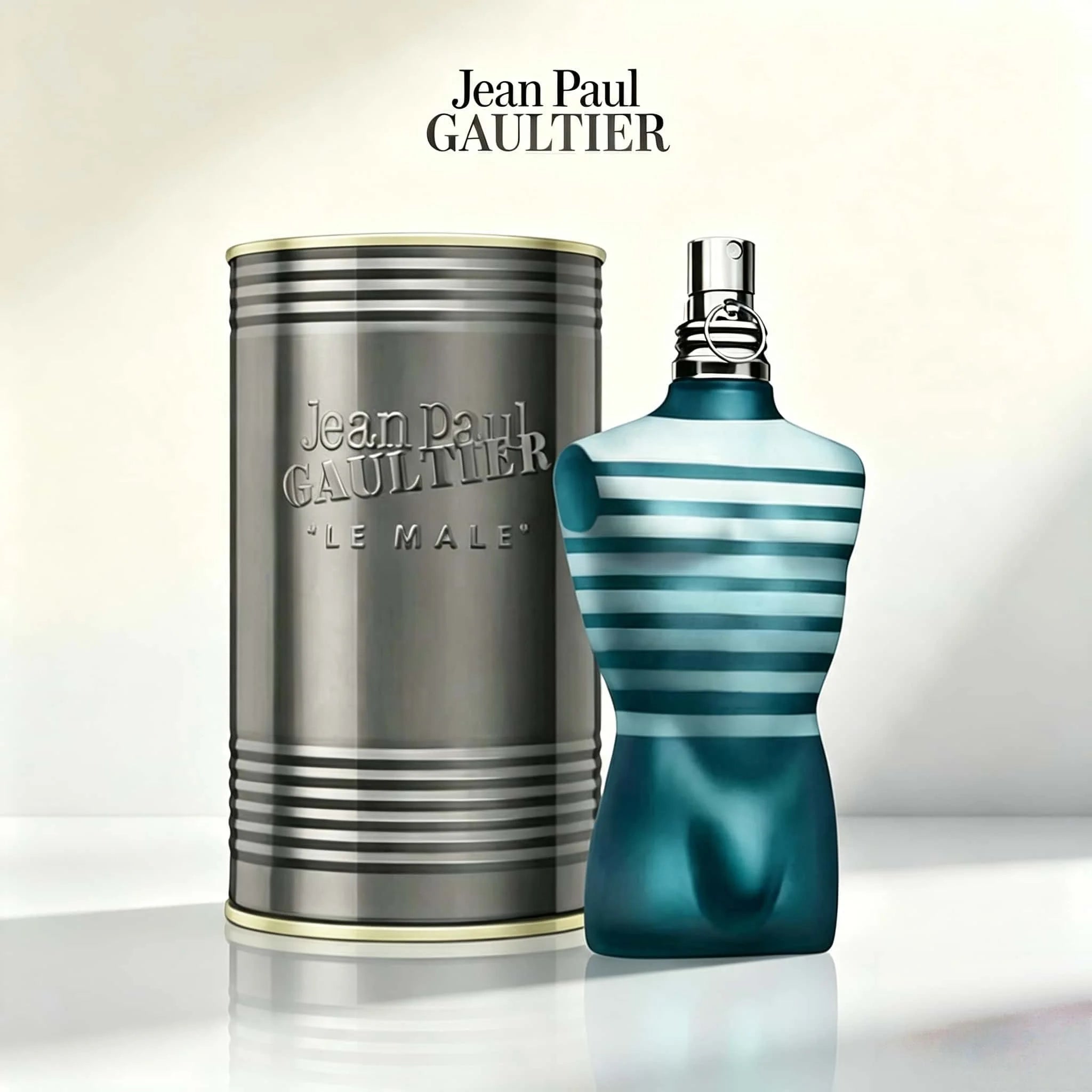 Jean Paul Gaultier Le Male Le Parfum EDP Intense 125ML Perfume For Men Deep Warm Vanilla Cardamom Woody Oriental Aroma Long Lasting Unique Matte Black Torso Shaped Bottle With Gold Cap Complete Brown Cylinder Box Dating Club