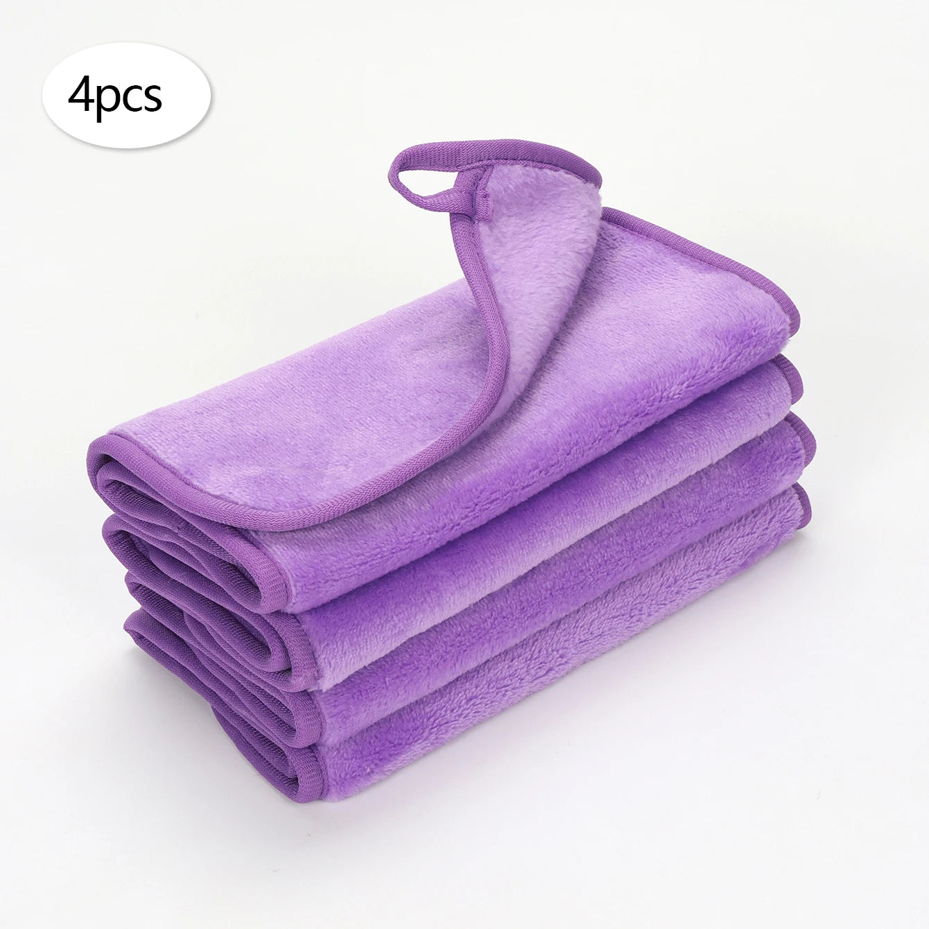 2040 Hanging Makeup Remover Wipes 2-4-6Pcs, Machine Washable, Reusable Makeup Remover Tools for All Skin Types