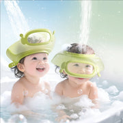 Baby Shower Soft Cap Adjustable Hair Wash Hat for Kids Ear Protection Safe Children Shampoo Bathing Shower Protect Head Cover