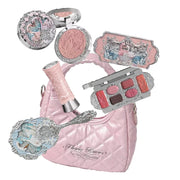 Makeup Flower Knows Set Swan Ballet Series Six Color Eyeshadow Palette Embossed Blusher Shine Lipstick Kit With Bag All In