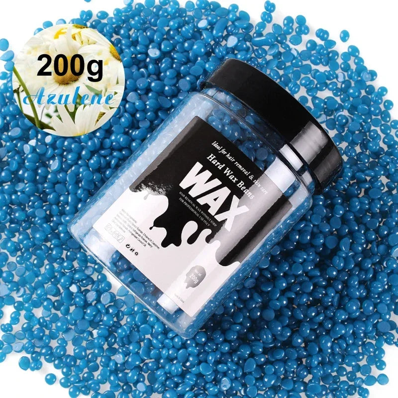 200g/400g Canning Hard Wax Beans For Men And Women Body Hair Removal Depilatory Wax For Wax Heater Kit For Wax Heater Machine