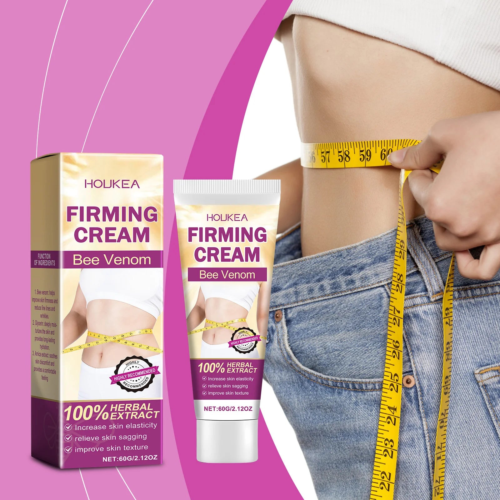 Body Firming Cream Improve Skin Flabby Tighten Waist Belly Fat Burner Lift Breast Buttock Enhancer Anti Cellulite Hot Slim Cream