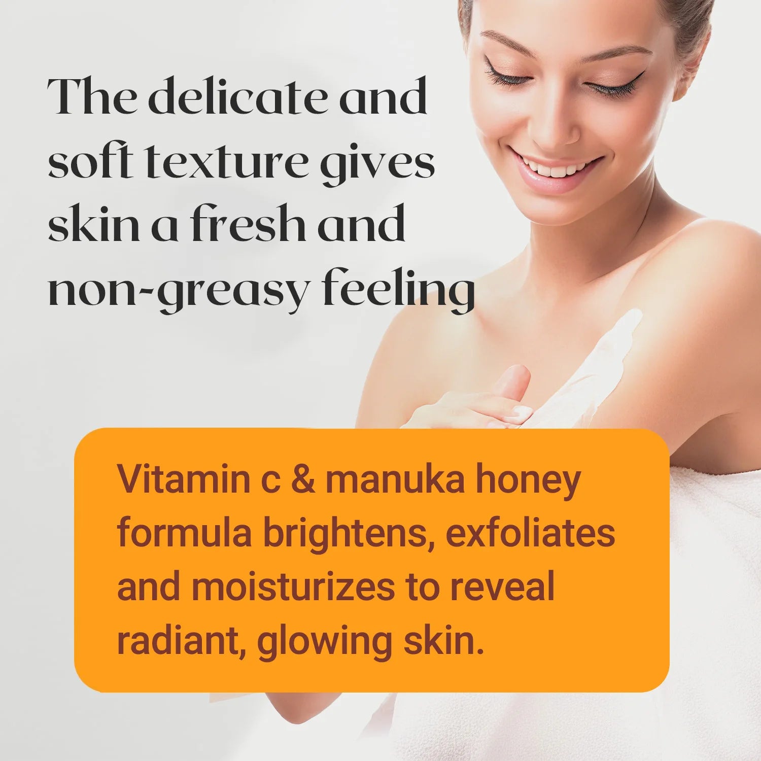 Winter Body Moisturizing and hydrating Body lotion, Vitamin C body lotion containing Manuka honey,  moisturizes body skin 100ml