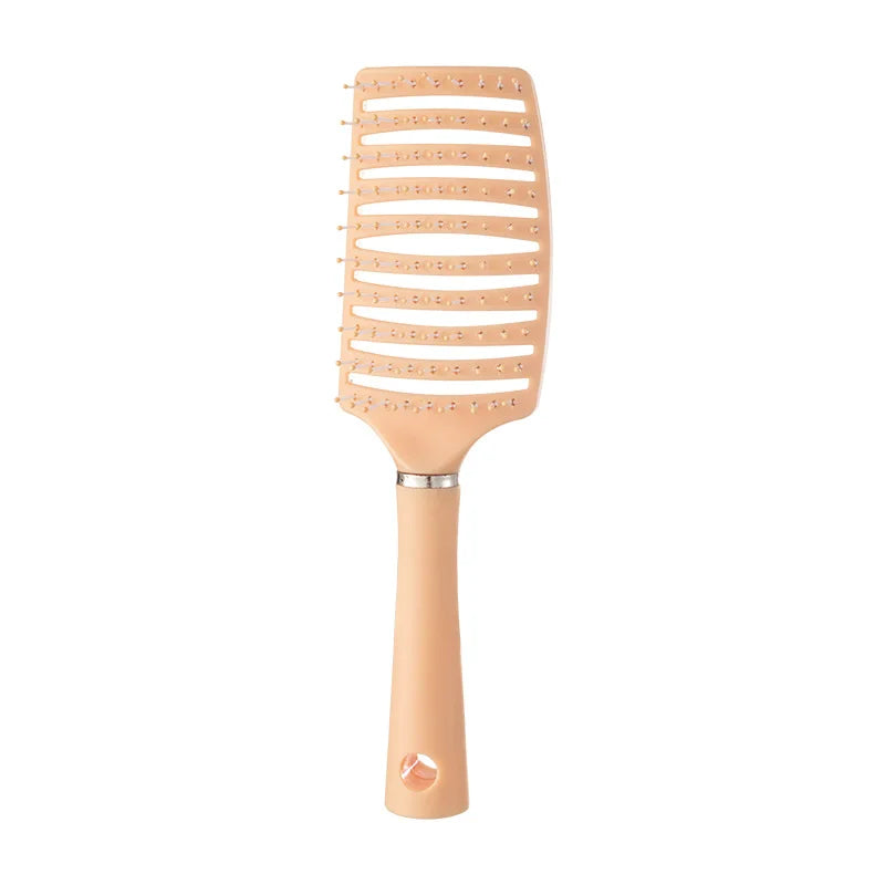 1pc anti-static massage brush  women's hair and scalp massage comb - straight hair professional tool Special for real hair wigs