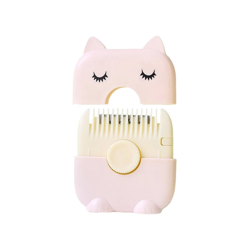 2 In 1 Baby HairCut And Hairdressing Comb Trim Bangs And Broken Hair Bangs Trimmer Manual Portable Children's Hair Clipper