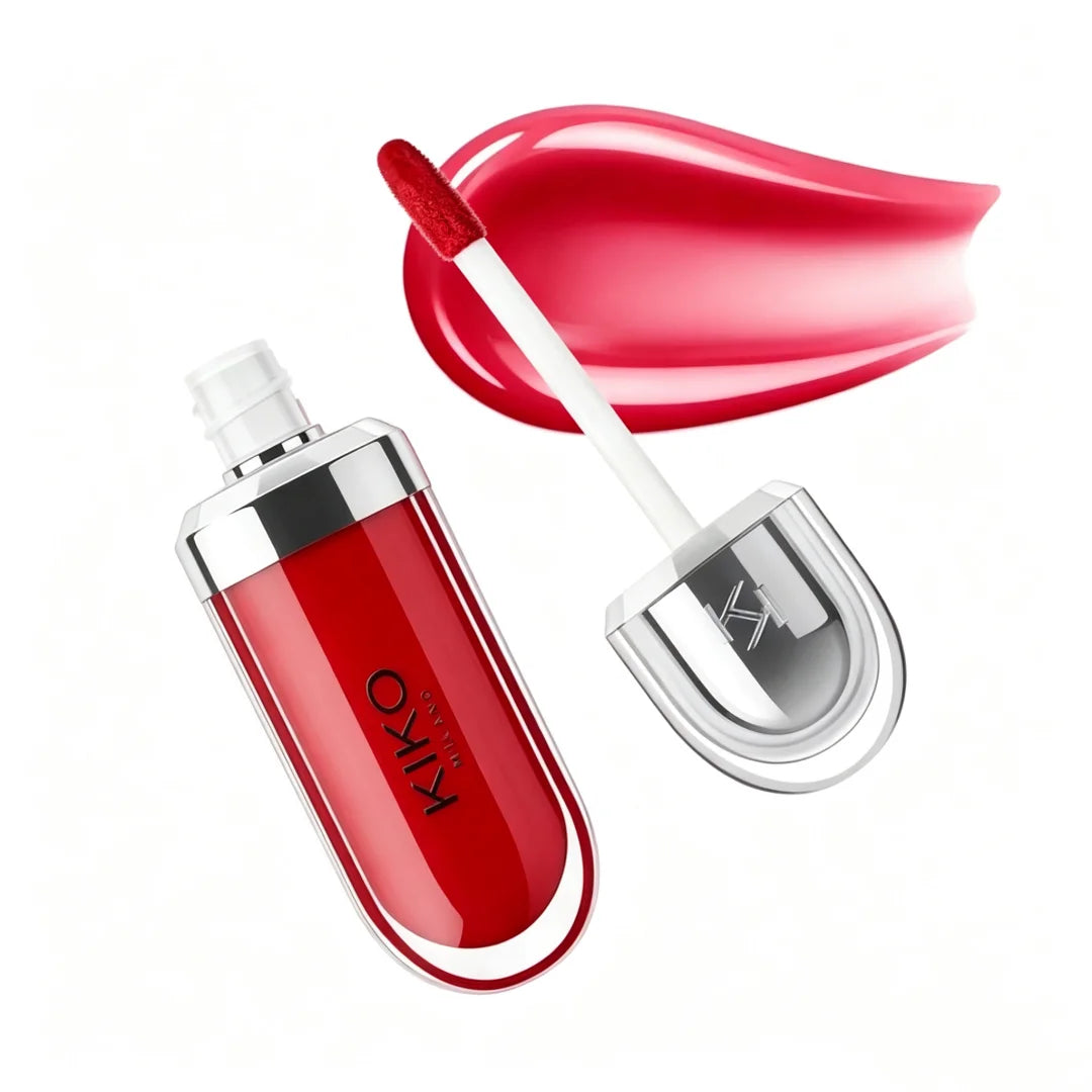 KIKO Milano 3D Hydra Lip Gloss – High Shine Hydrating Plumping Non-Sticky Moisturizing Waterproof And Long-Lasting Lip Makeup