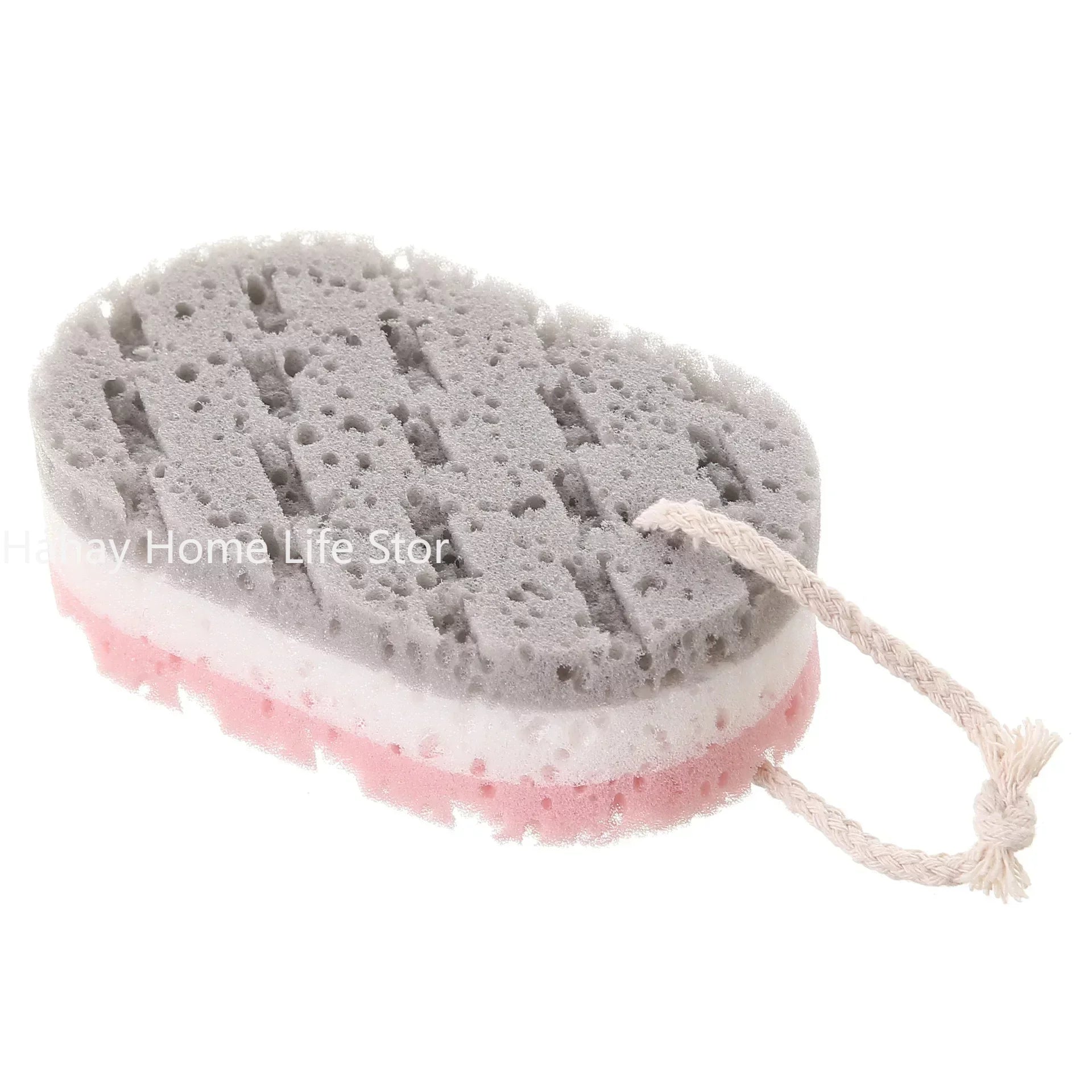 New Sponge Bath Ball Shower Rub Body Exfoliation Massage Brush Scrubber Tool Sponge Bathroom Accessory Supply Brush Home  Brush