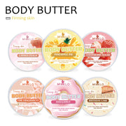 100g Moisturizing Body Glaze Cream 6 Sweet Flavors Body Butter Hydration Soft Smooth Skin Non Sticky Non Tightening