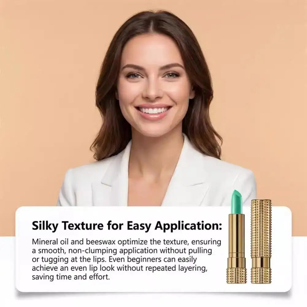 Natural Nourishing Color Changing Lipstick Hydrating Lip Balm Long Lasting Waterproof Non Greasy Lip Care Cosmetics
