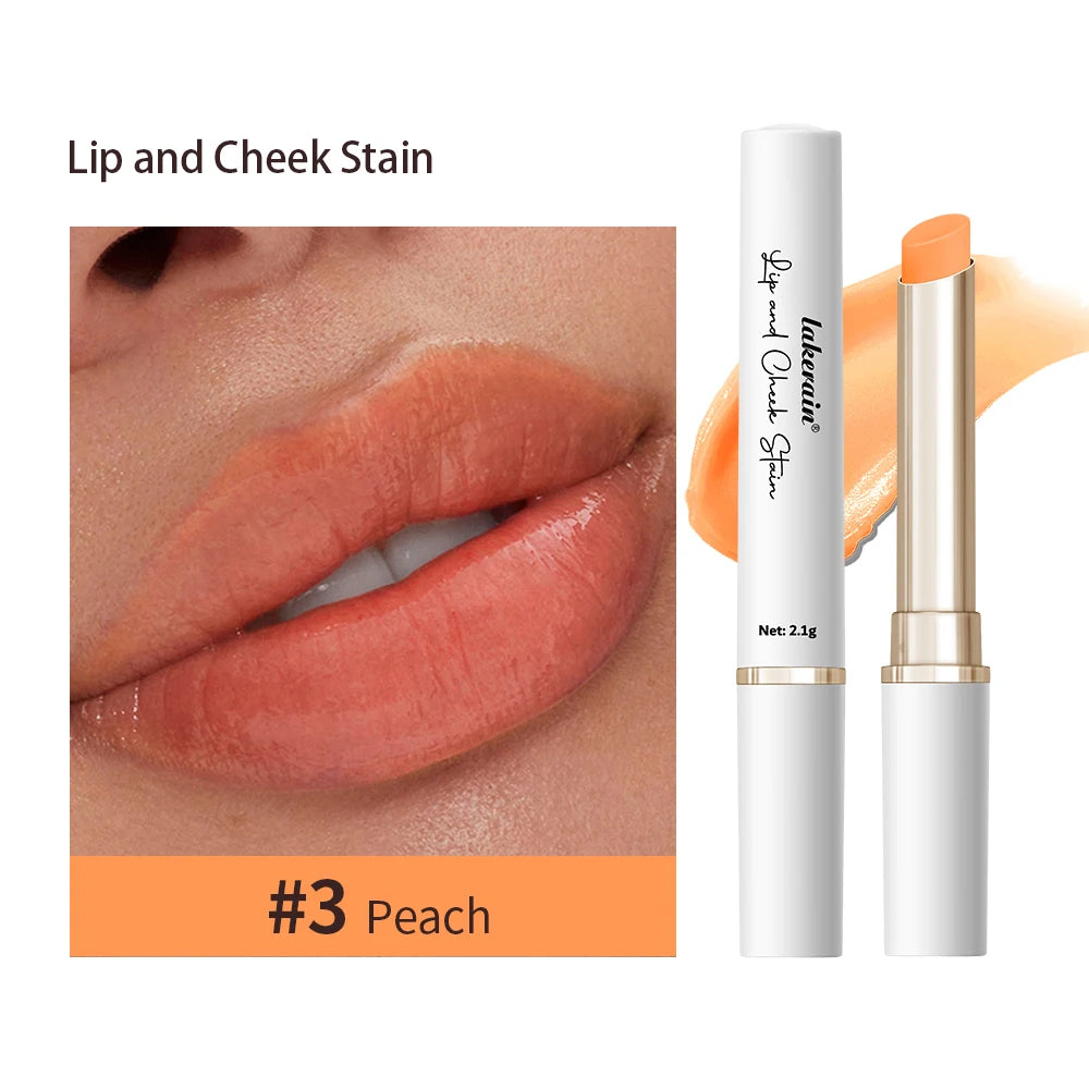Lip And Cheek Stain PH-Activated Formula Delivers Long-Lasting Natural Color Change Hydrating Botanical Oils Lips Care