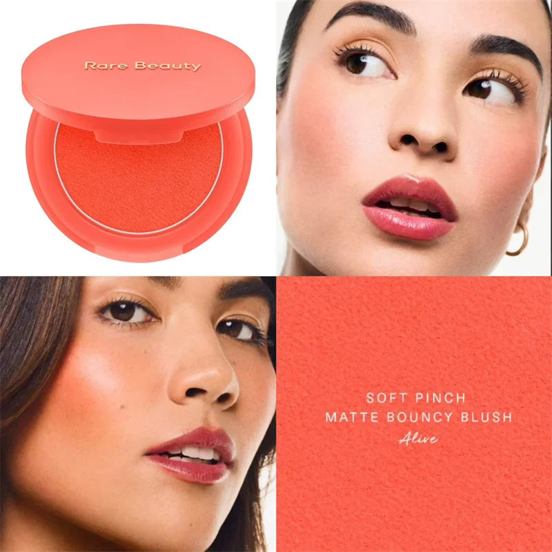 Hot Rare Beauty Brand Powder Blusher Cream Matte Powder Blusher Long-Lasting Colored Suitable All Skin Color Natural Cosmetic
