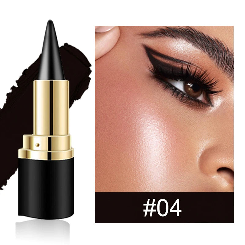 Waterproof Matte eyeliner gel Fast Drying Smudge Proof Long Lasting Makeup Professional Eye Liner Pen