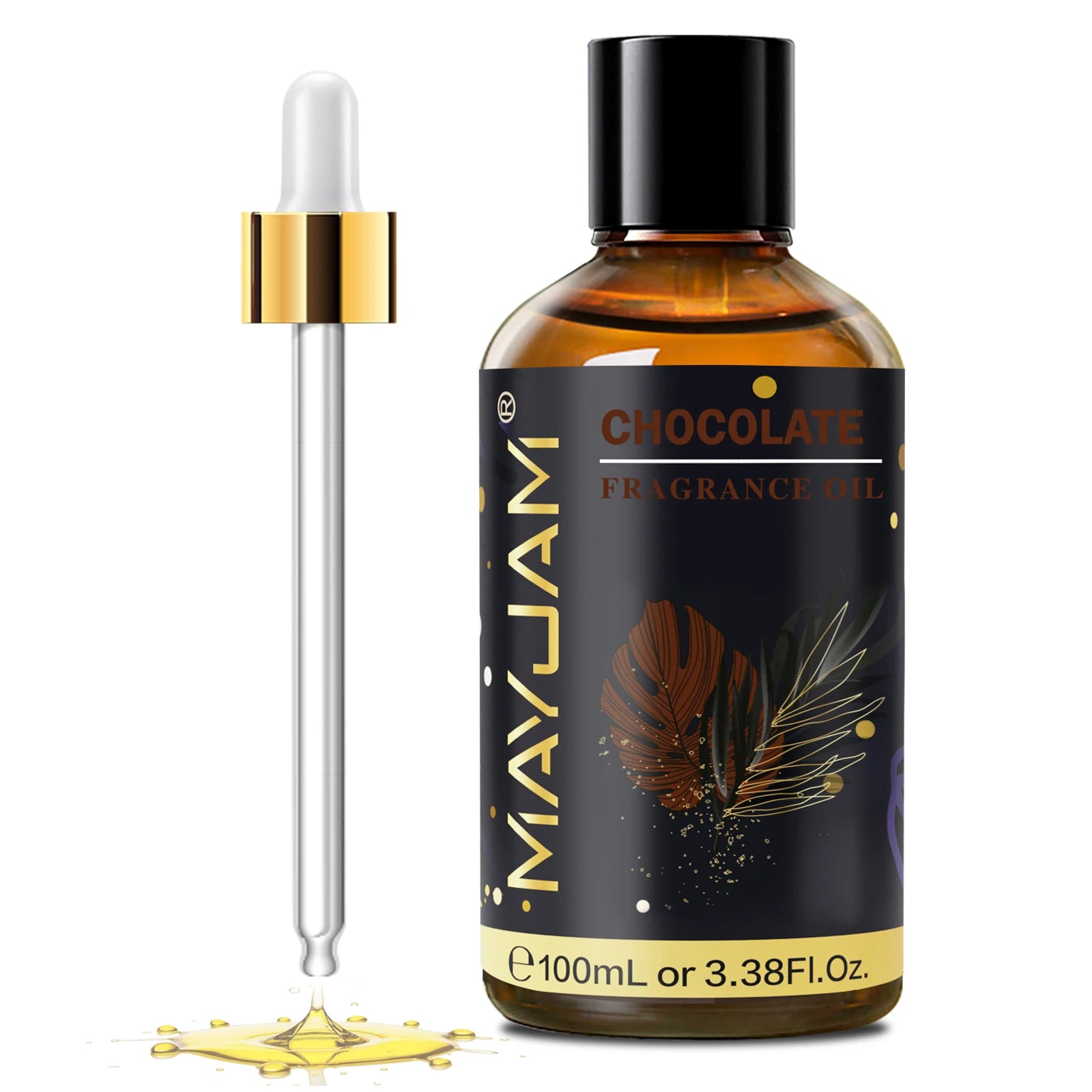 MAYJAM 100ml Fragrance Oils with Dropper For Humidifier Car Diffuser White Musk Bubble Gum Sea Breeze Freesia Baby Powder