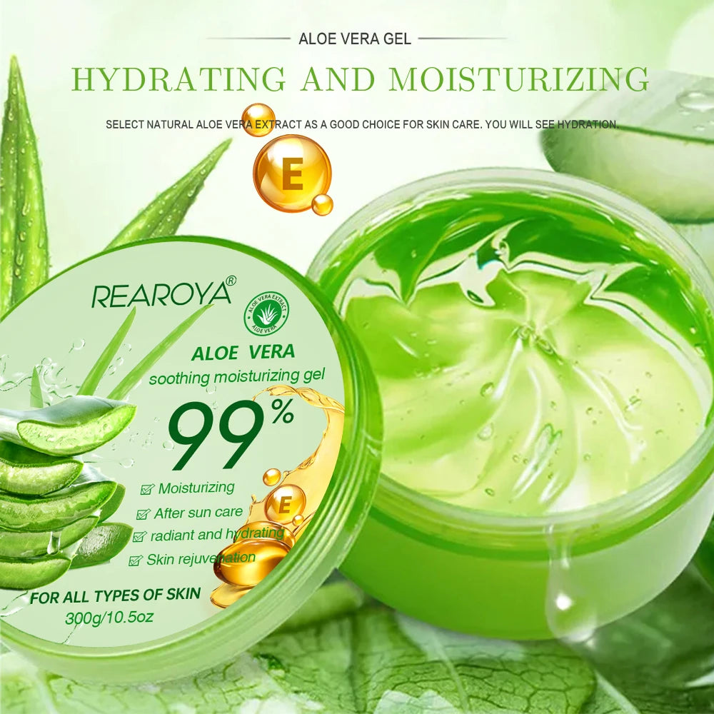 Products Face Moisturizing Aloe Vera Gel Cream Acne Treatment Face Cream Sun After Repair Sleeping Mask Face Care Skin Care Tool