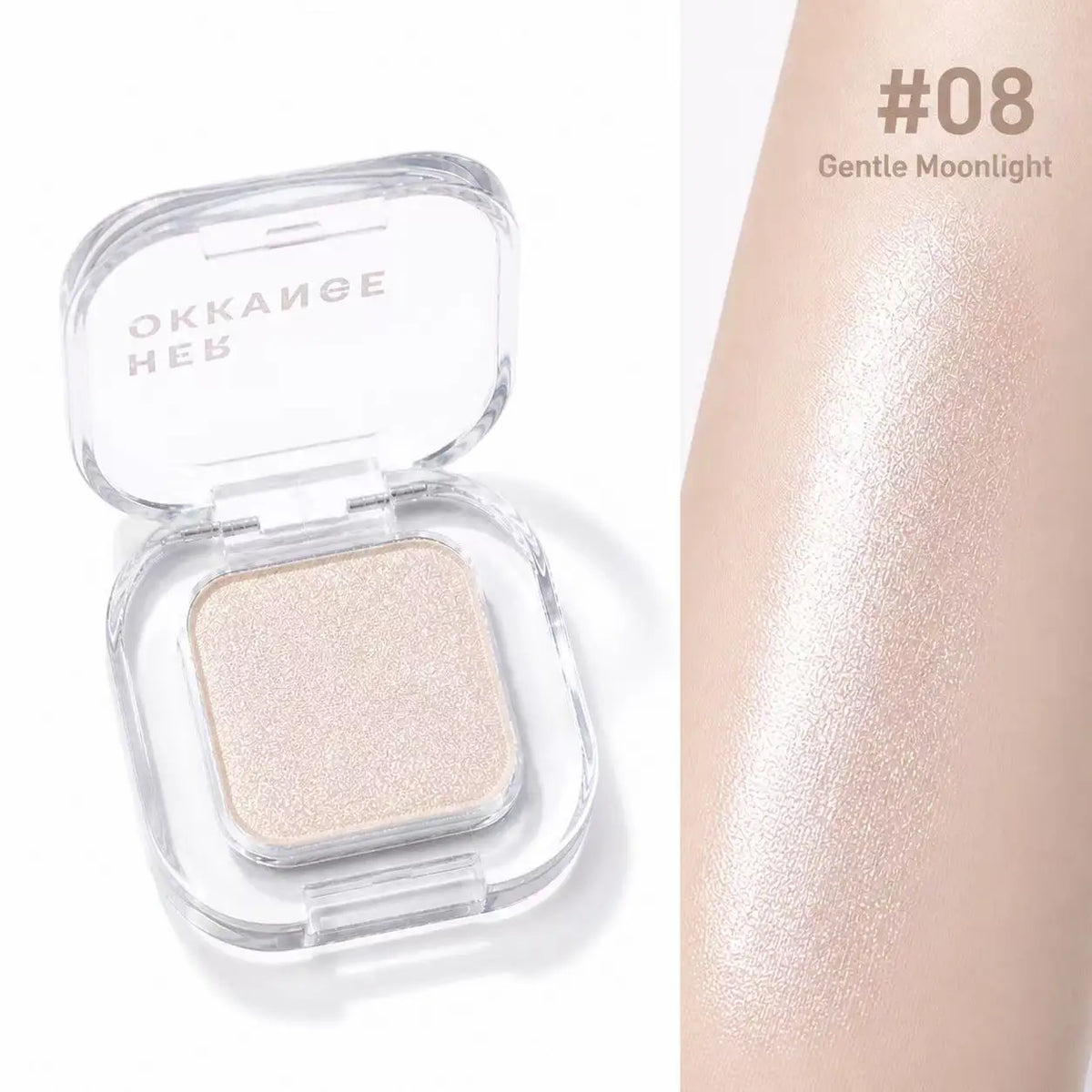 Herorange Low Saturation Matte Single Eyeshadow Waterproof Daily Holiday Gift Cosmetic