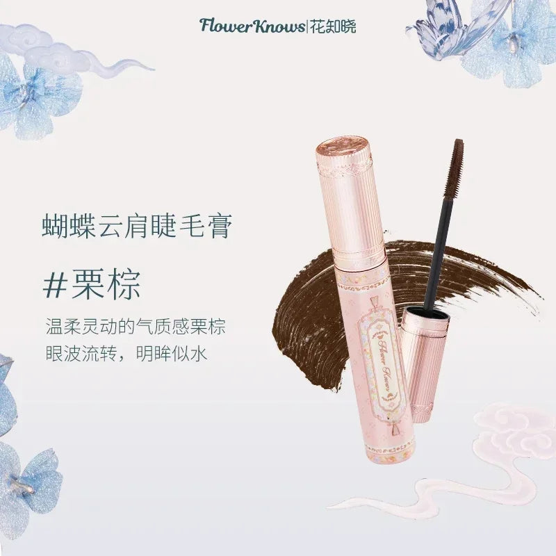 Flower Knows Butterfly Cloud Collar Collection Mascara Lash-Lengthening Black Mascara Perfectly Defined Lashes Waterproof
