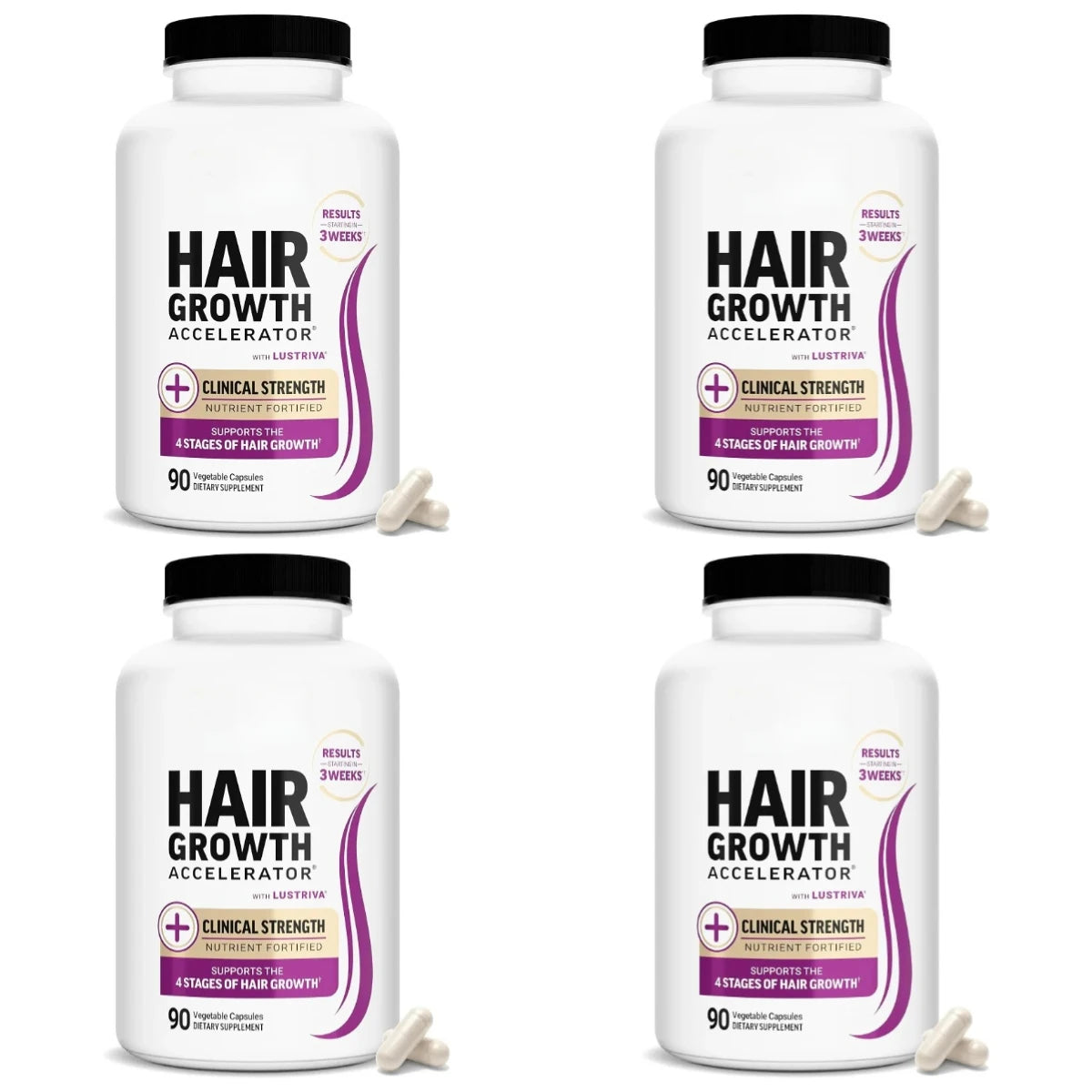 Hair Skin Nails Support Vitamins with Biotin Collagen Saw Palmetto 10000mcg Biotin Vegan Capsules Beauty Nutrition Formula