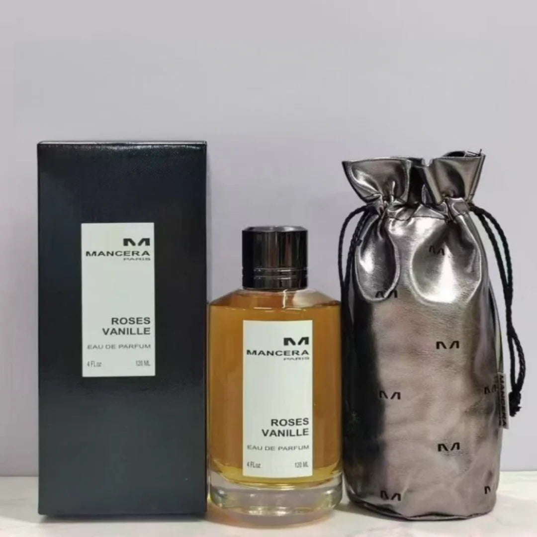 MANCERA Vanille Eau de Parfum | Luxury Unisex Long-Lasting Gourmand Floral Oriental Fragrance | Perfect Gift for Her & Him