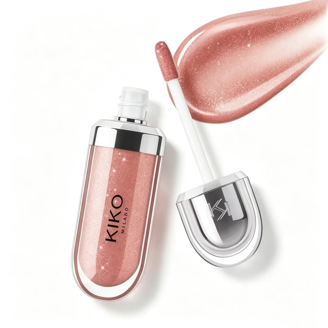KIKO Milano 3D Hydra Lip Gloss – High Shine Hydrating Plumping Non-Sticky Moisturizing Waterproof And Long-Lasting Lip Makeup