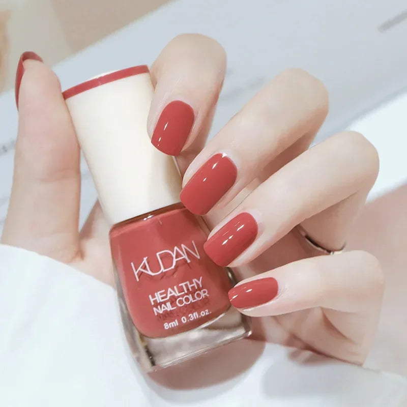 Matte Waterproof No-bake Nail Polish Nail Art Non Peelable Quick Dry Normal Without Lamp Nail Polish Glitter Sequins Uv Varnish
