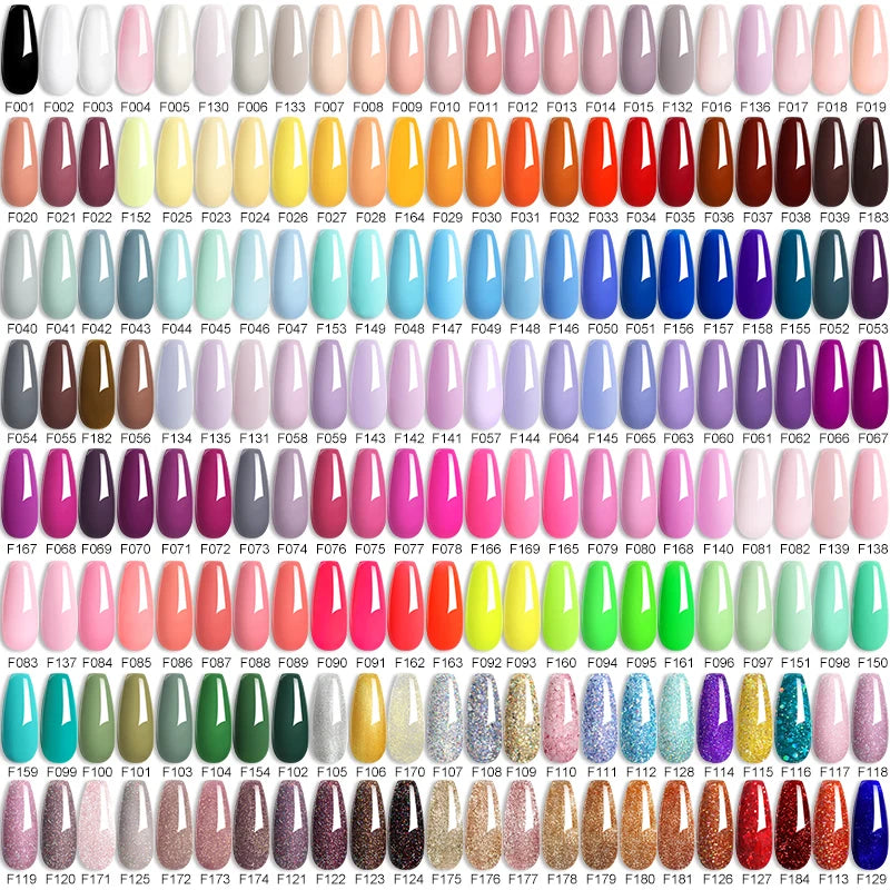 LILYCUTE 7ml Champagne Rose Gold Glitter Gel Nail Polish Colorful Sparking Long Lasting Manicure Soak Off Nails Art Gel Varnish