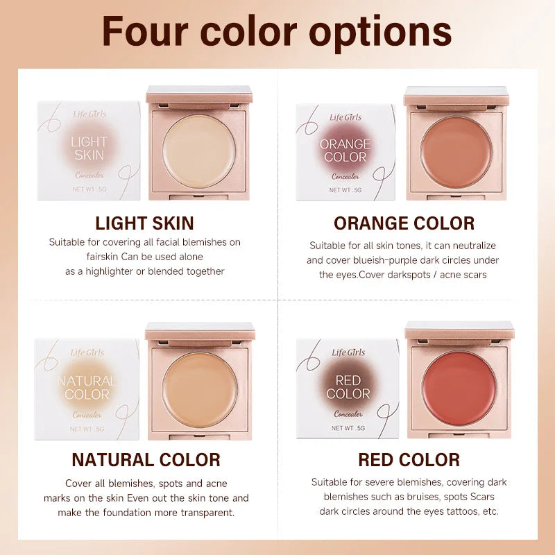 Life Girls Concealer Brightening and concealing, natural highlight, moisturizing, brightening and covering dark circles