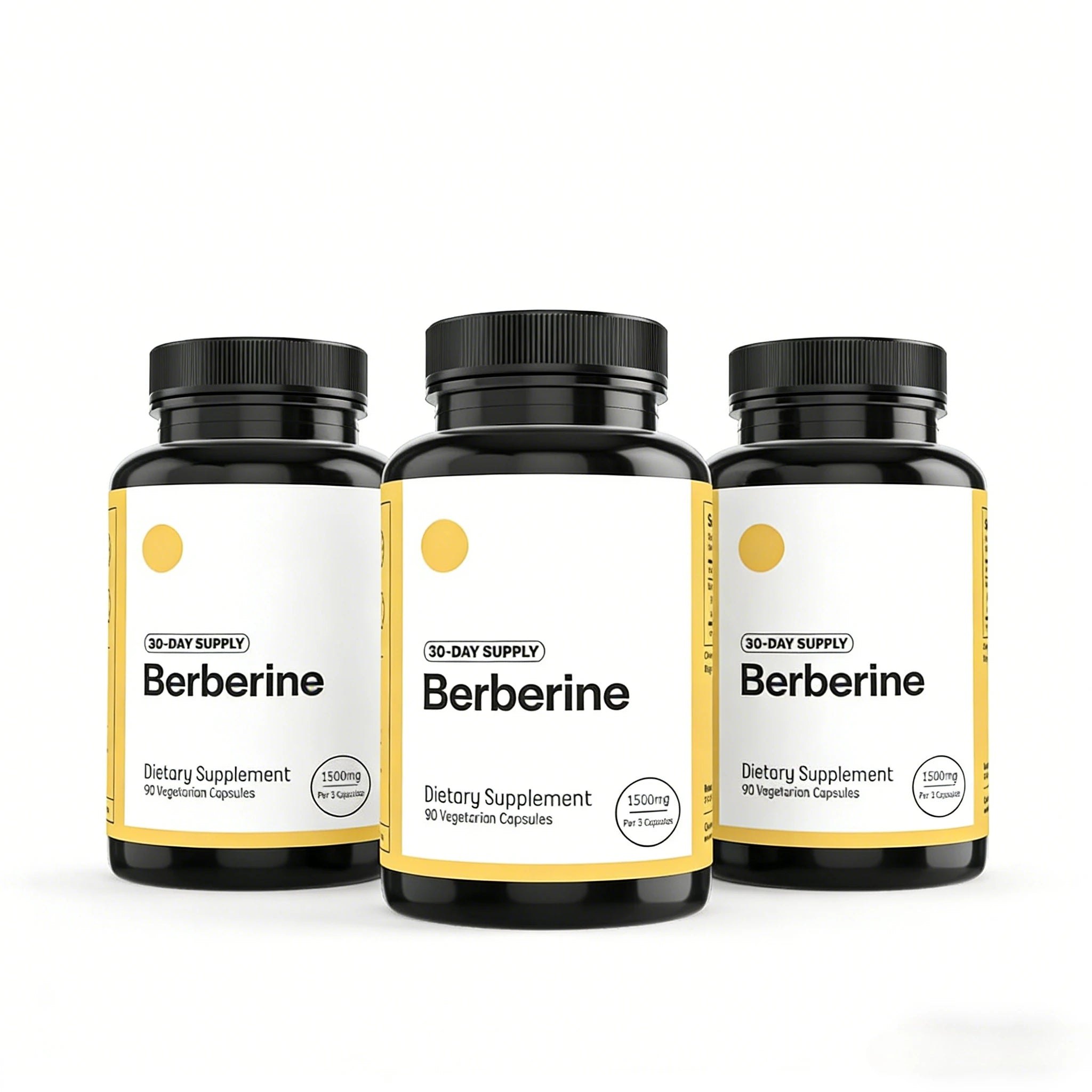 Berberine Supplement 1500mg | Berberine 500mg Per Capsule Supports Metabolic Profiles Hormonal Balance Berberine Supplements