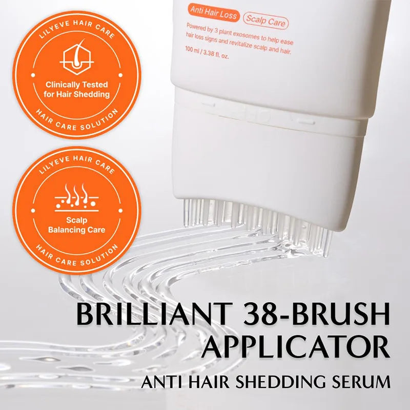 Hair Growth Serum Ampoule for Scalp Care – Anti-Hair Loss & Thinning Treatment, Nourishing & Strengthening Formula for Women and Men, Revitalizing Scalp Serum for Healthier, Fuller Hair, 100ml