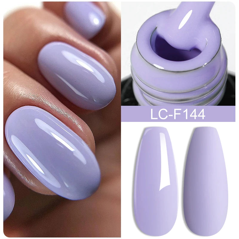 LILYCUTE 7ml Champagne Rose Gold Glitter Gel Nail Polish Colorful Sparking Long Lasting Manicure Soak Off Nails Art Gel Varnish
