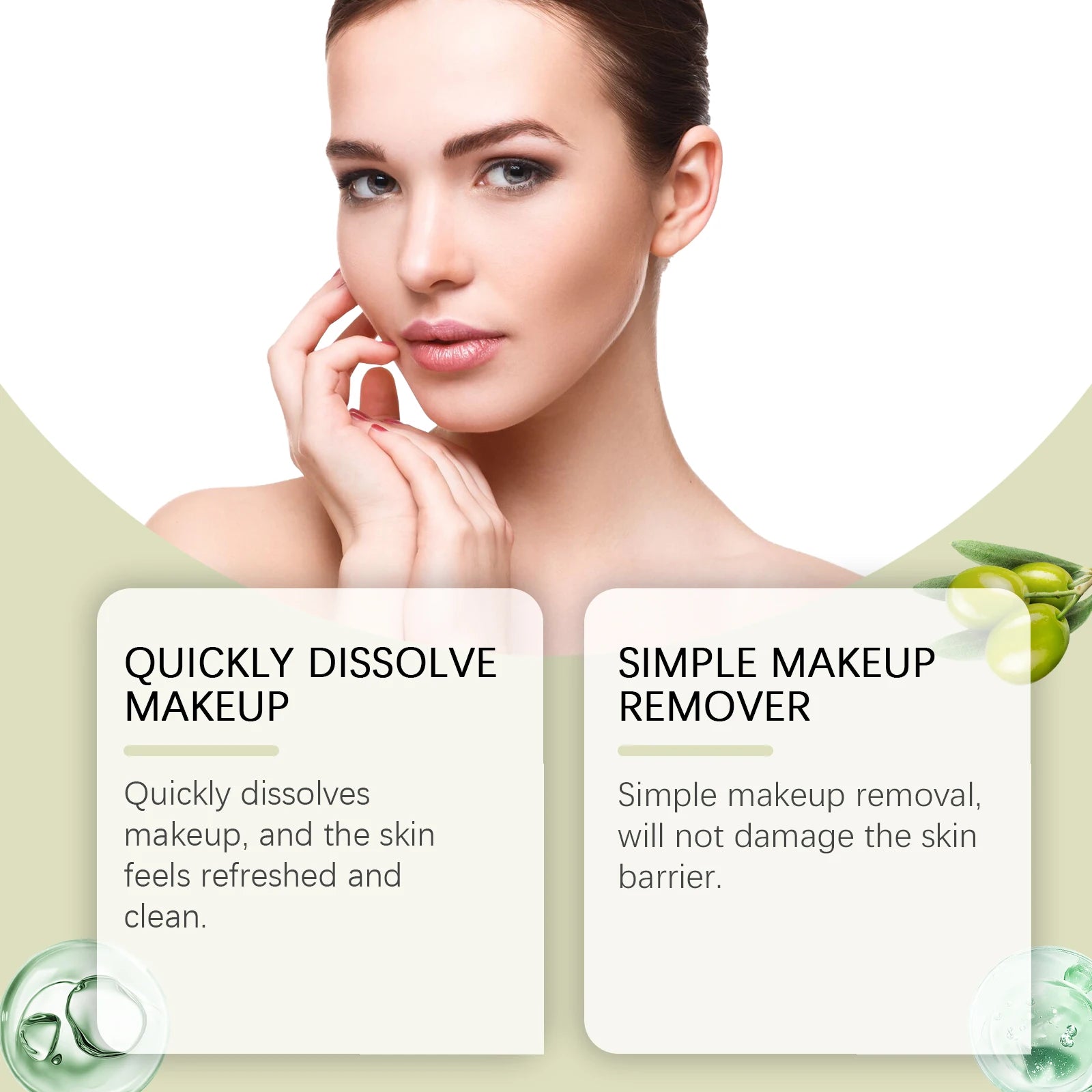Gentle Makeup Remover Oil Deep Cleansing Pore Dirt Remove Blackhead Refreshing Cleansing Oil Exfoliator Facial Cleansing Makeup