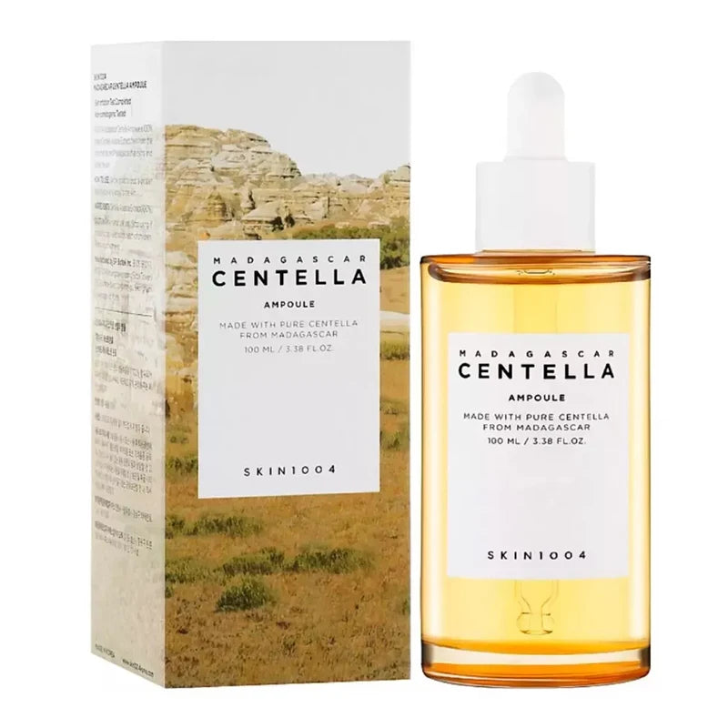 Korean Centella Ampoule Essence,Brightening Calming and Repairing Pores Smoothing Face Moisturize Serum Daily Face Care Products