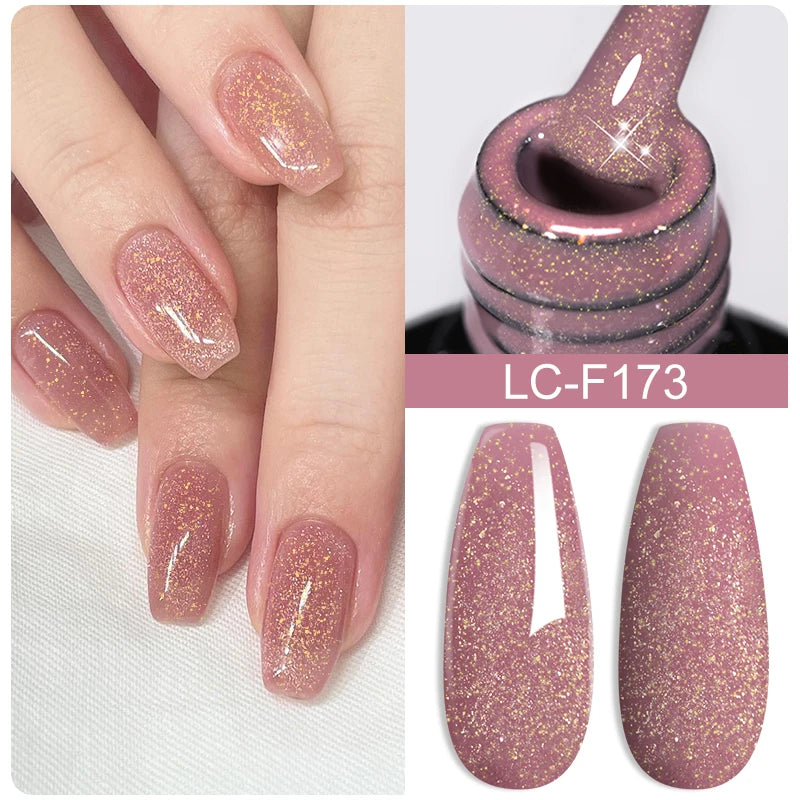 LILYCUTE 7ML Porcelain White Cat Magnetic Gel Nail Polish Water Light Semi Permanent Long Lasting Soak Off Nail Art Gel Varnish