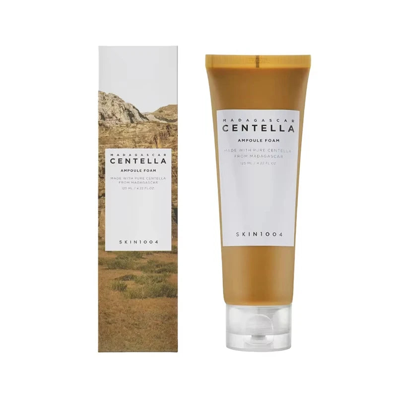 Korean Centella Poremizing Deep Cleansing Foam Tone Brightening Cleansing Gel Foam Facial Moisturizing Fresh Cleanser 125ml Gift