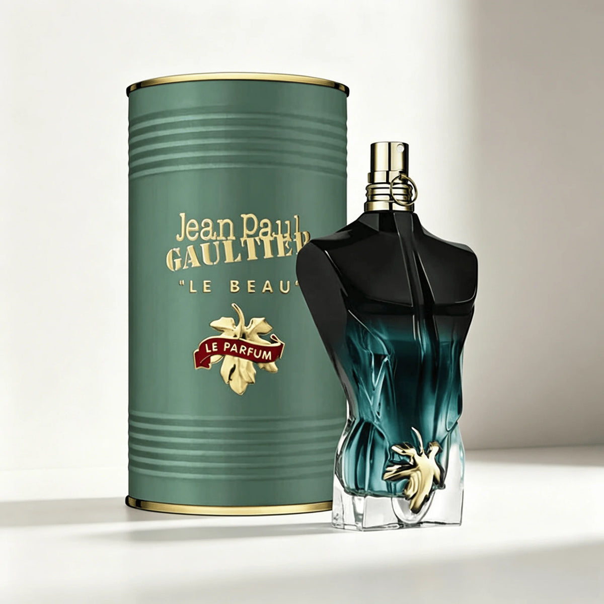 Jean Paul Gaultier 4 Styles Men Perfume Collection Set Le Male Le Parfum Le Beau Le Parfum Original Le Male Eau De Parfum Natural Spray Long Lasting Woody Scent Iconic Torso Shaped Bottle Luxury Metal Cylindrical Gift Can For