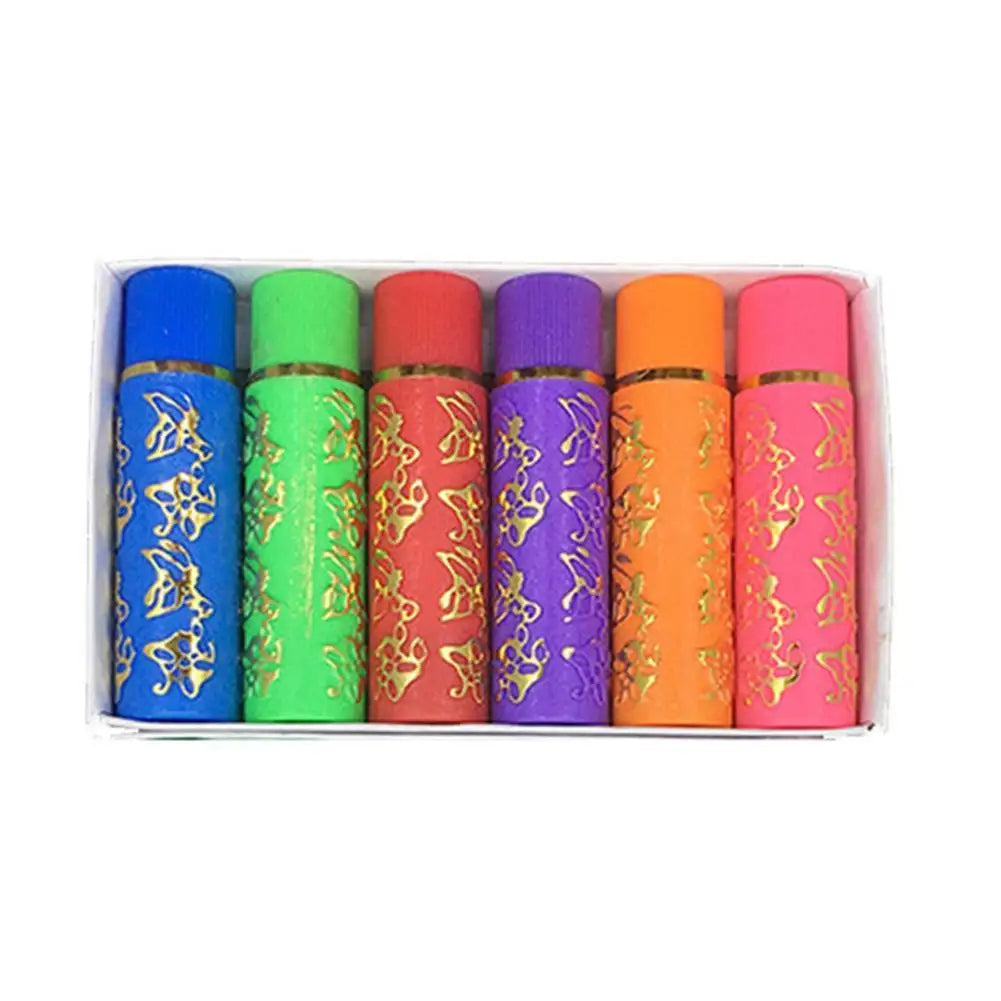 6Pcs Color Changing Lipstick Waterproof Lip Stick Matte Velvet Lip Gloss Color Long Lasting Balm Lipgloss Butterfly Lip Makeup