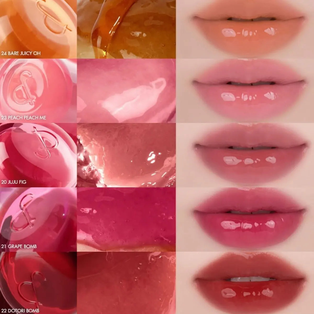 rom&nd THE JUICY LASTING TINT-12 Shades,Lightweight Hydrating,Lip Stain,Lip Glosses,Luxury Makeup,Korean Cosmetic,Korean Makeup
