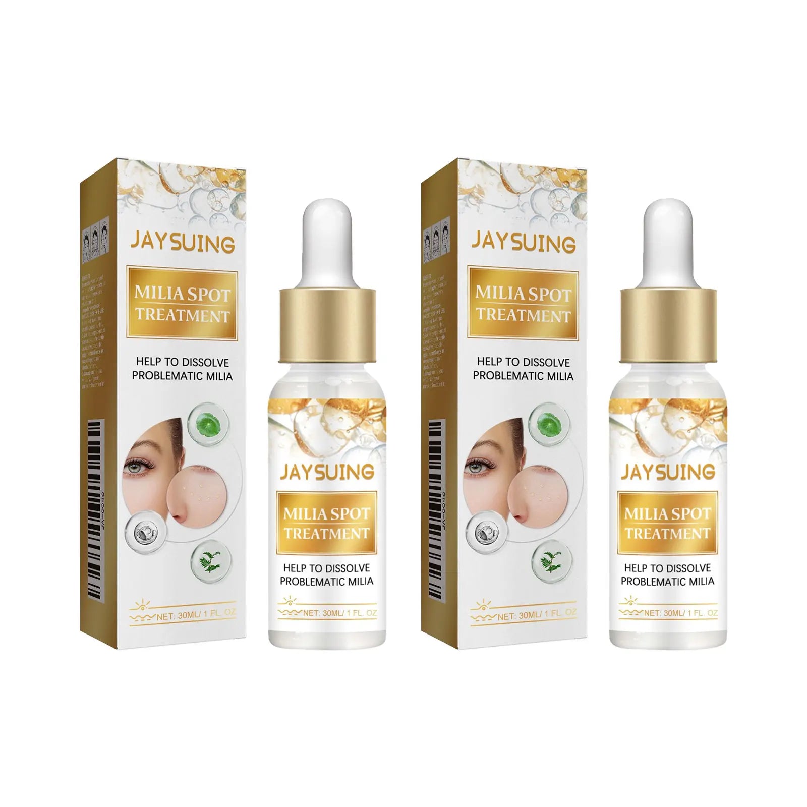 Fat Granules Removal Eye Serum Milia Spot Treatment Puffiness Repair Fine Lines Oil Control Moisturize Eye Skin Soothing Essence