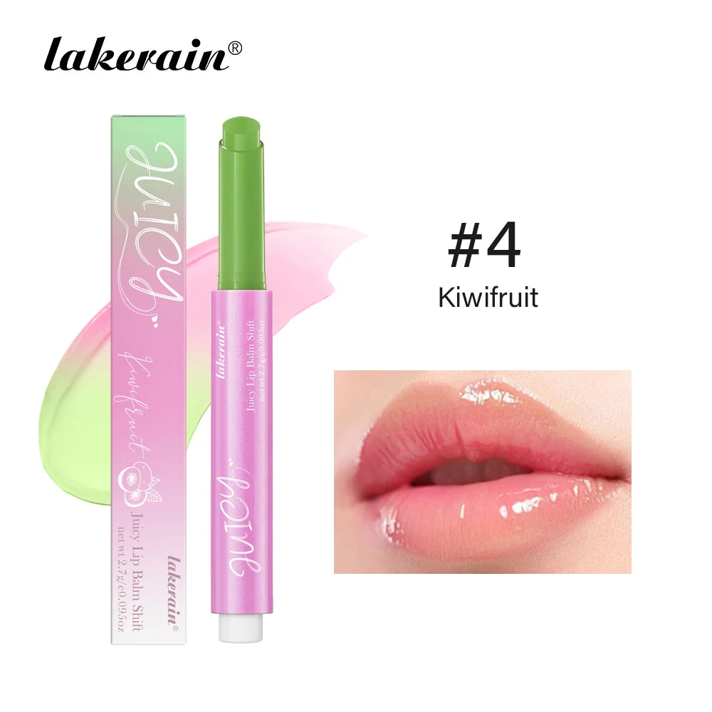 Juicy Color Changing Lip Balm Antioxidant Smooth Texture Evens Out Skin Tone Long Lasting Moisturizing Soothing Protecting Lip