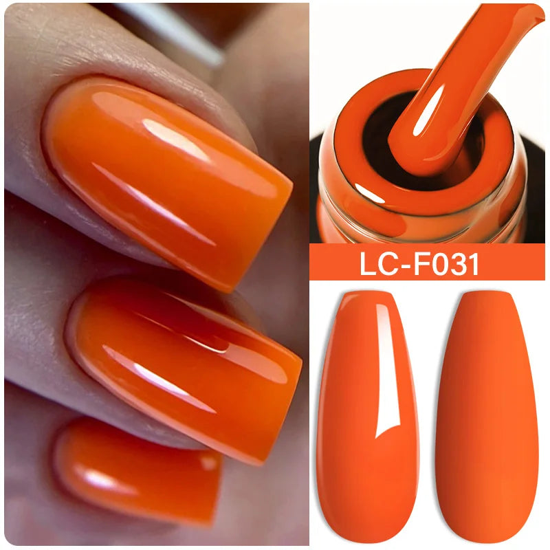 LILYCUTE 7ml Champagne Rose Gold Glitter Gel Nail Polish Colorful Sparking Long Lasting Manicure Soak Off Nails Art Gel Varnish