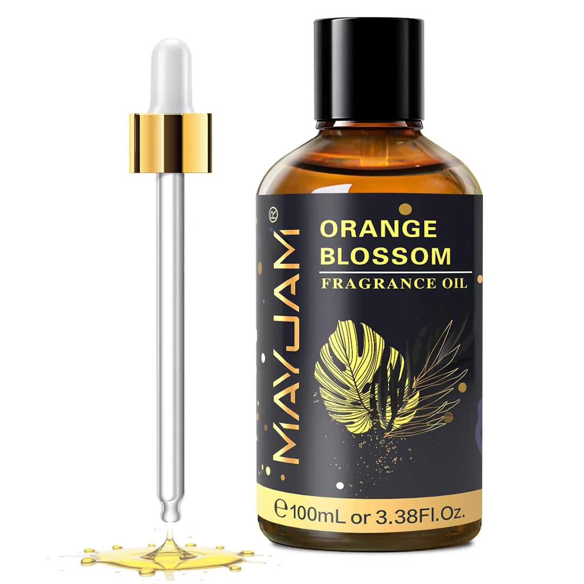 MAYJAM 100ml Fragrance Oils with Dropper For Humidifier Car Diffuser White Musk Bubble Gum Sea Breeze Freesia Baby Powder