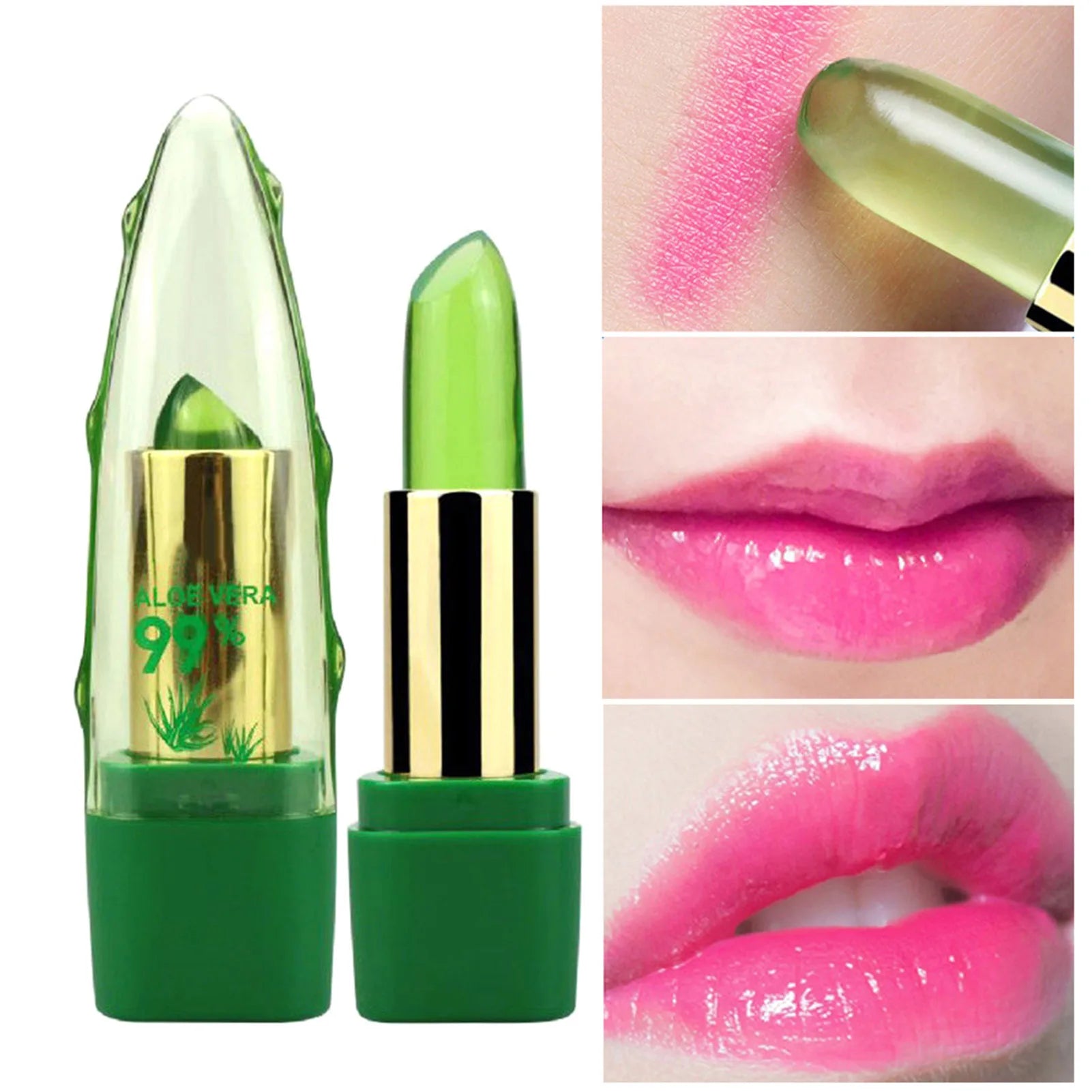 Color Changing Lipstick Waterproof Blue Lipstick That Turn PinkWipe Blue Turns To Pink Moisturizing Lipstick Lip Gloss Lips Care