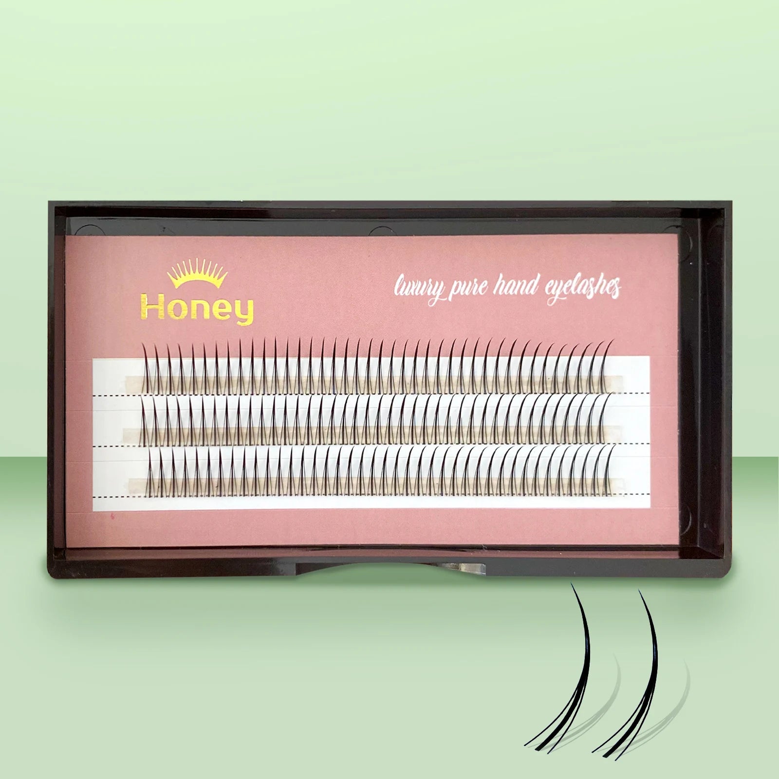 A Eyelashes Natural Individual Lashes Cluster A/M Spikes Lash Wispy Pre-made Makeup Eyelash