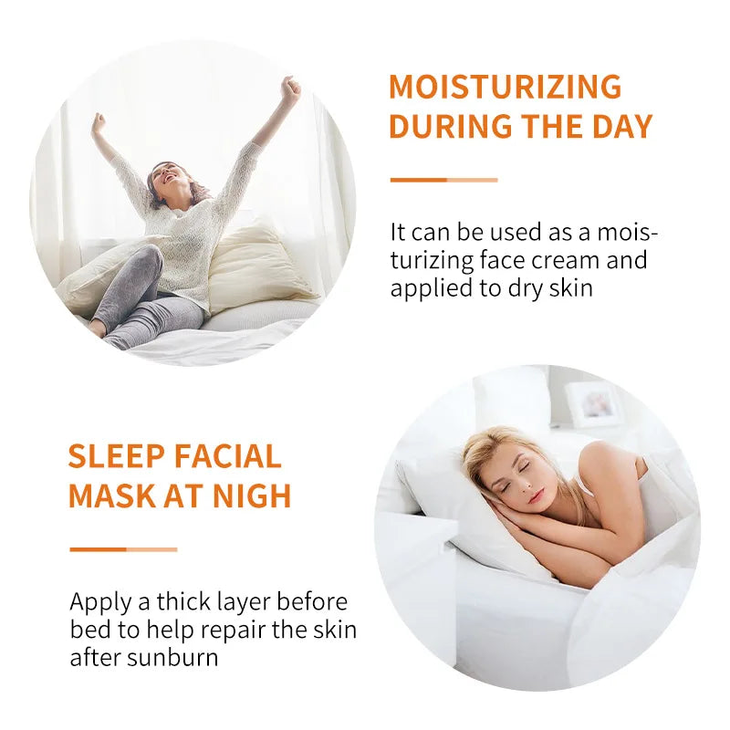 SADOER Vitamin C Moisturizing Aloe Vera Gel Facial Creams Skin Anti Wrinkle Nourishing Hydrating Face Cream Skin Care