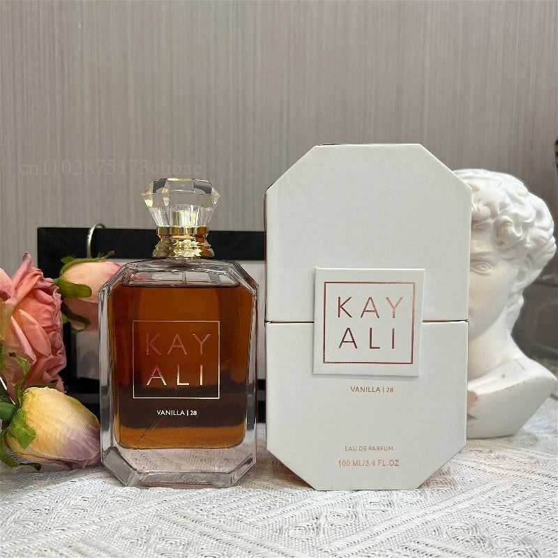 KAYALI 100ml Women’s Eau De Parfum Elegant Floral Fragrances with Plum Jasmine Tuberose Vanilla & Suede for Long-Lasting Scent