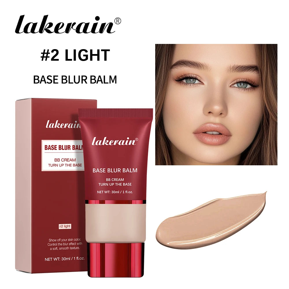 Base Blurring Foundation 5Colors Long Lasting 24H Control Oil Smooth Matte Balancing Shine Base Bronze Cosmetics Makeup