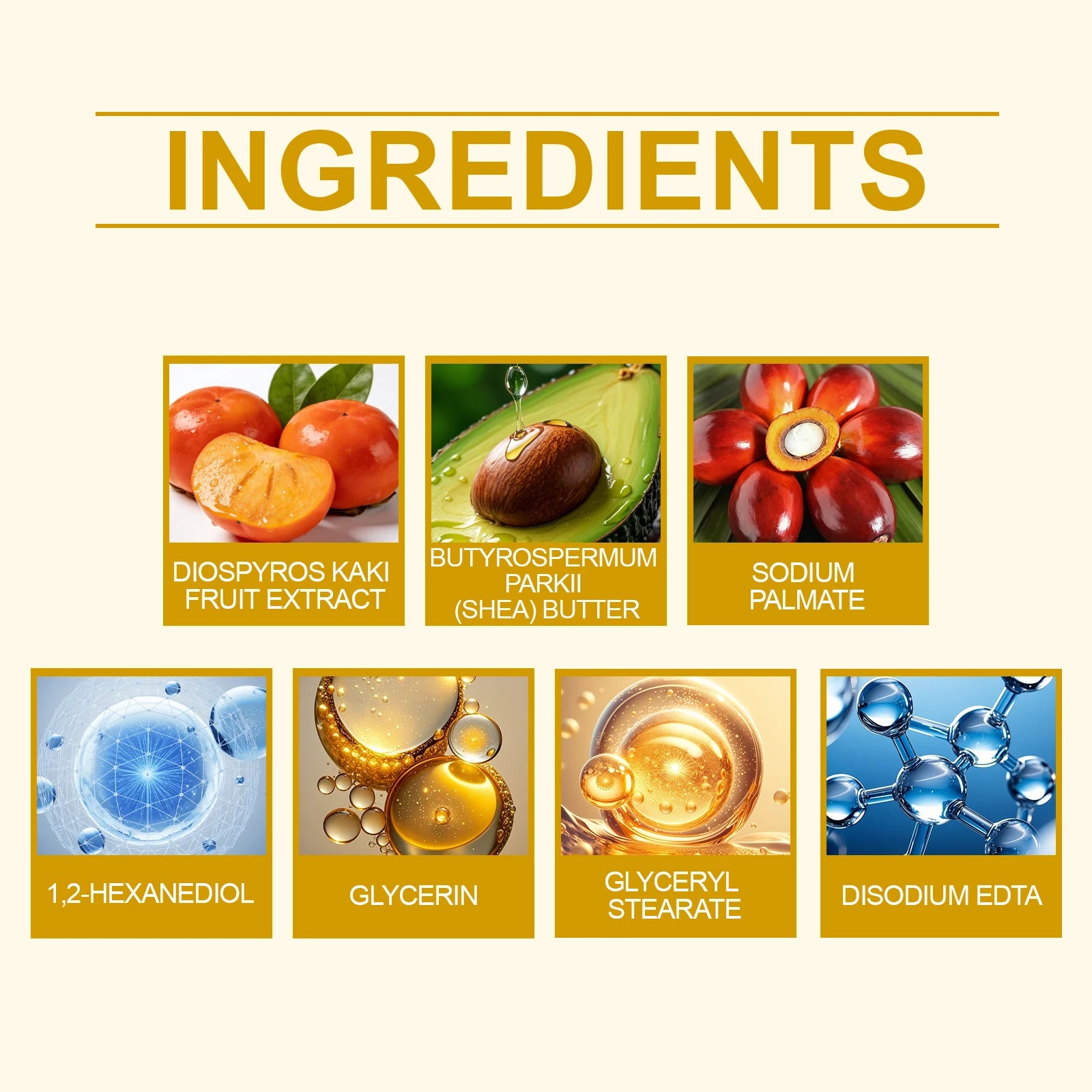 Gentle Cleaning Persimmon Soap Moisturizing Without Greasiness Nourishing Shea Butter Body Care Deep Hydration Lock Skin Care