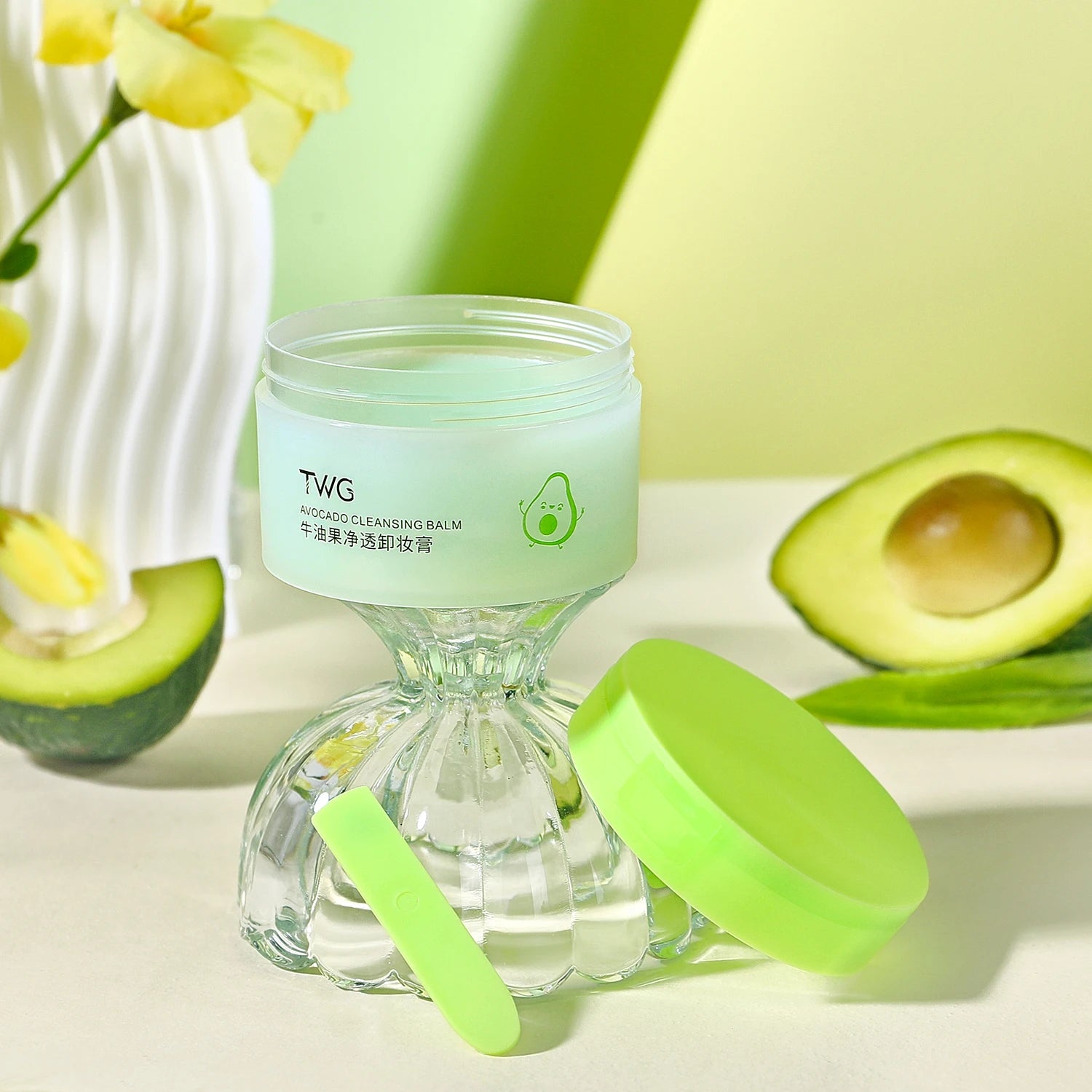 Avocado Makeup Removal Cream for Women's Deep Cleansing Makeup Removal Cream, the Best Gift for Girls