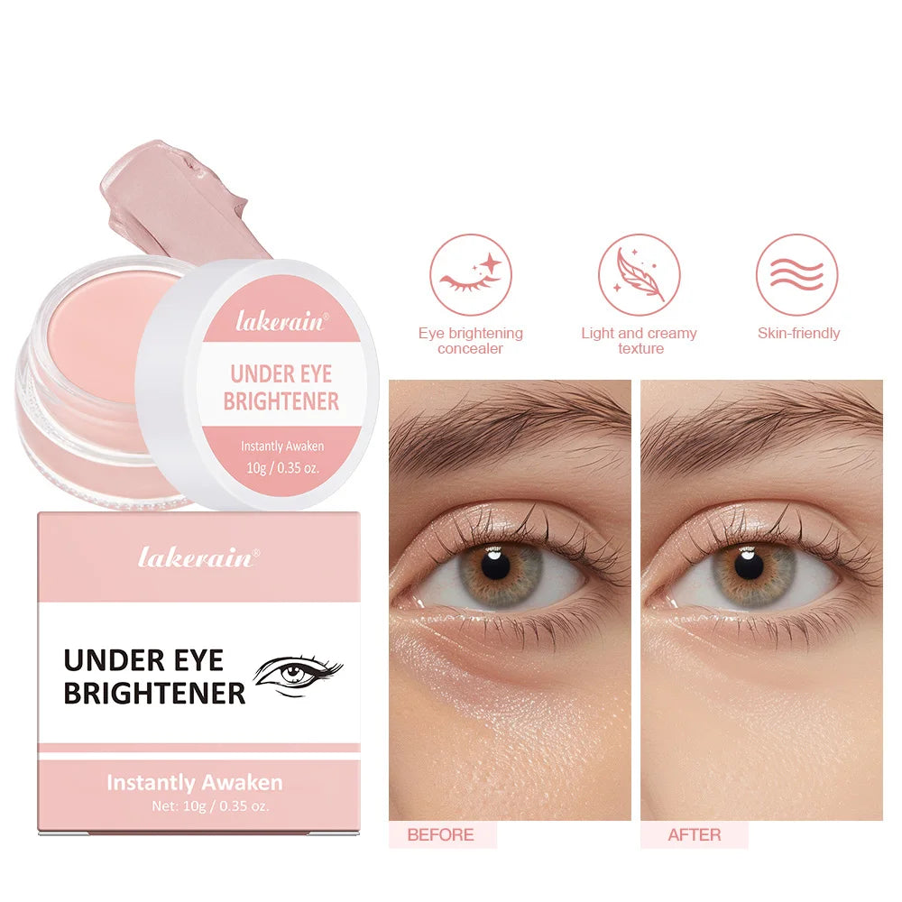 Eye Concealer And Brightening Cream Covers Dark Circles And Bags Under Eyes Brightens Nourishes Eyes Korean Girls Eye Cosmetics