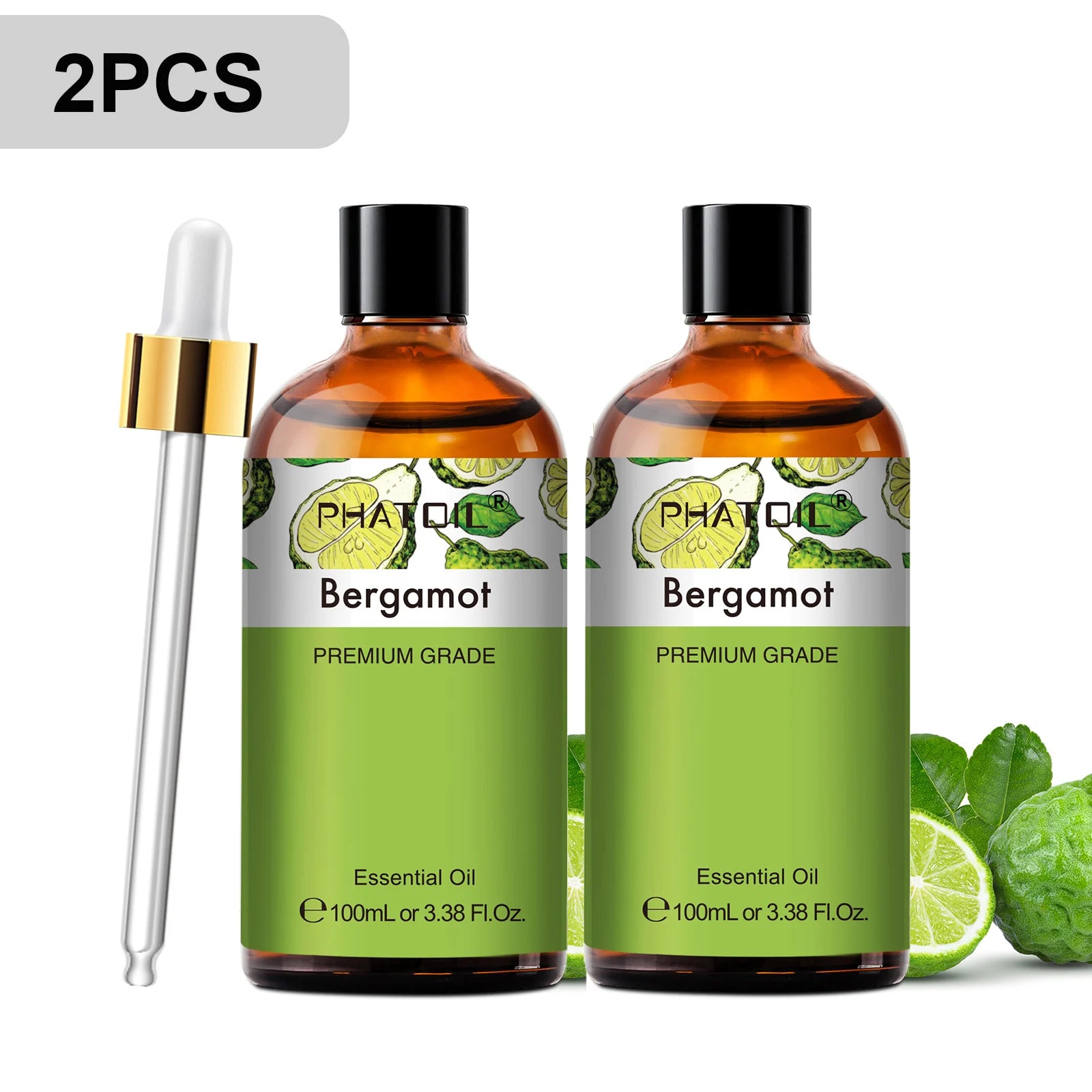 PHATOIL 2pcs/1pcs Lavender Aromatherapy Essential Oil For Diffuser,Candle Making-100ml Eucalyptus Jasmine Vanilla Cinnamon Oils