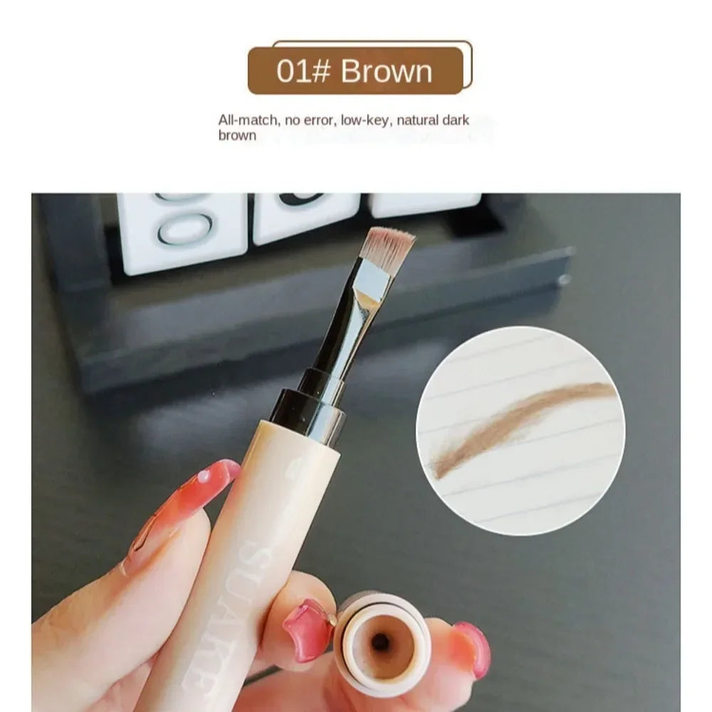 Waterproof Eyebrow Pencil Applicator Brow Pomade 3D Longlasting Eyebrow Gel Tint Quick-drying Natural Wild Eyebrow Eye Makeup